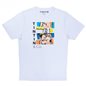 Tintin T-Shirt Tintin & Co. in White, Size S-XL (Moulinsart 905) 