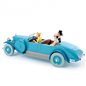 Tintin Statue Resin Car: The Doctor Finney Lincoln Torpedo 1/12 (Moulinsart 44506)