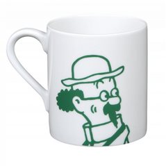 Tintin Mugs: Porcelain mug Professor Calculus Portrait (Moulinsart 47978)