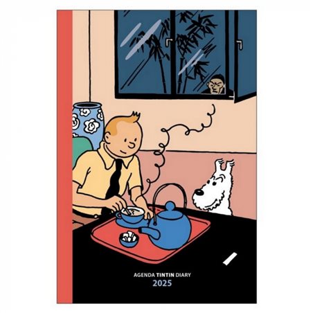 Tintin Pocket diary agenda 2024, 9x16cm (Moulinsart 24467)