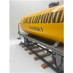 Tintin Statue Resin: Tintin and Snowy the Wagon Loch Lomond, 77 cm (Moulinsart 40030)