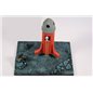 Smurfs Statue Resin: Base for Smurf Rocket Cosmosmurf (Fariboles)