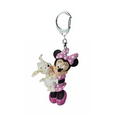 Schlüsselanhänger Minnie Maus mit Welpe