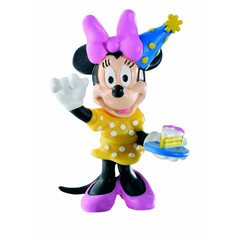 Figur Minnie Maus mit Kuchen