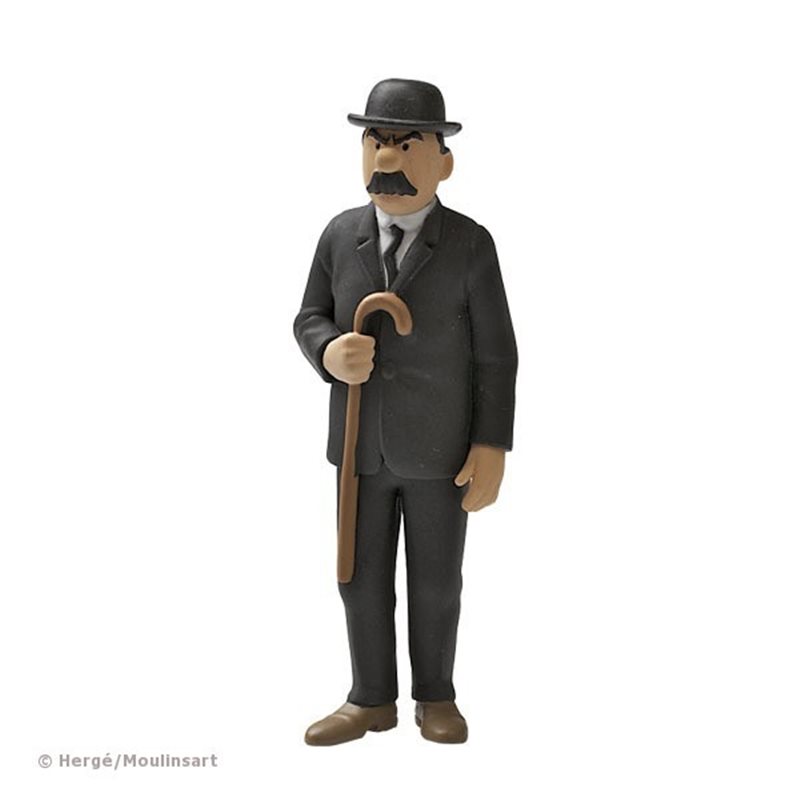 Tintin Figurine: Thomson with cane, 8,5cm (Moulinsart 42451)