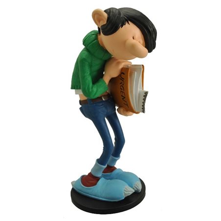 Figure Gaston with book