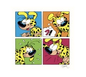 Marsupilami Postkarten